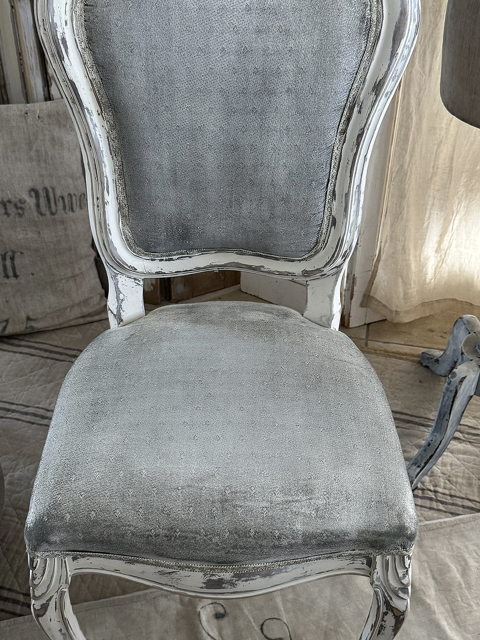  Wertiger Chippendale-Stuhl Brocante***