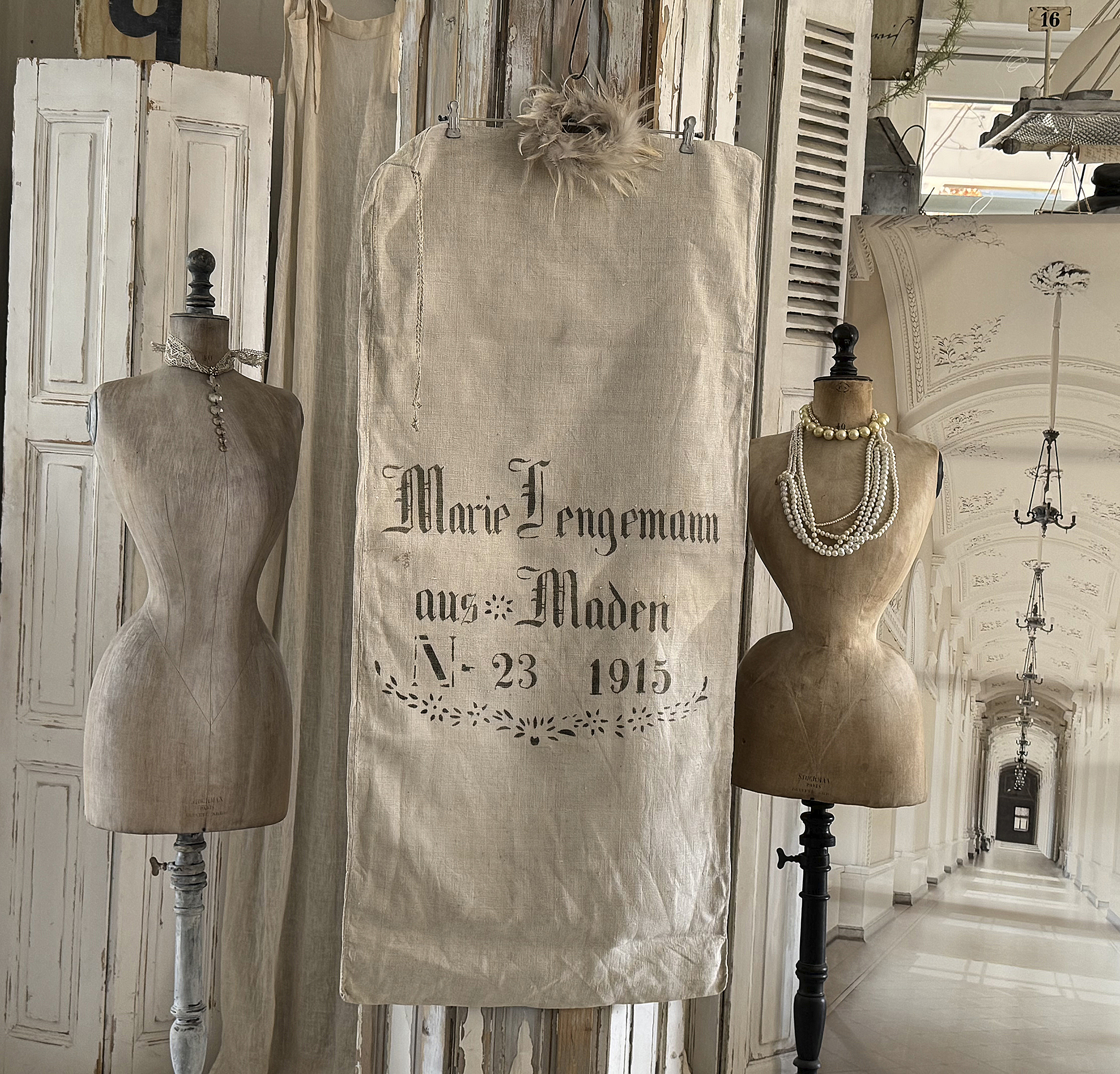  Antiker Mehlsack von 1915 – Nr. 23***