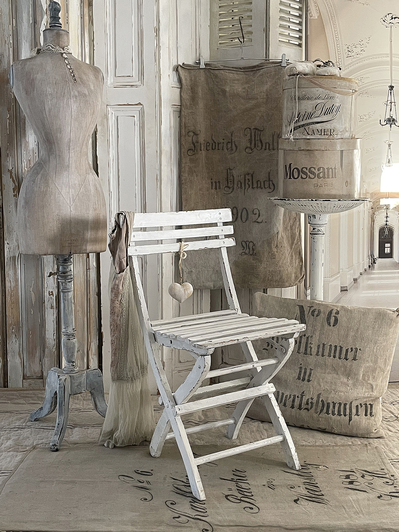 Alter Klappstuhl Shabby-pur*** Alter Klappstuhl Shabby-pur***