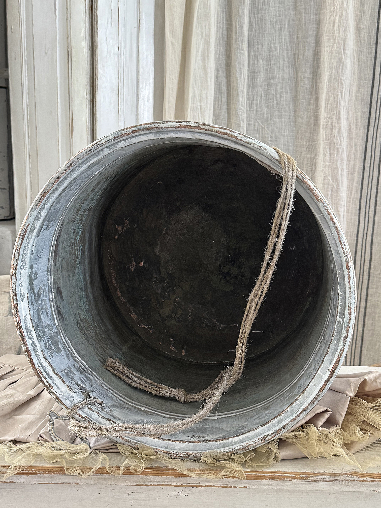  Großer Kupfertopf mit Geschichte – gelebte Patina trifft auf zeitlosen Charme“***