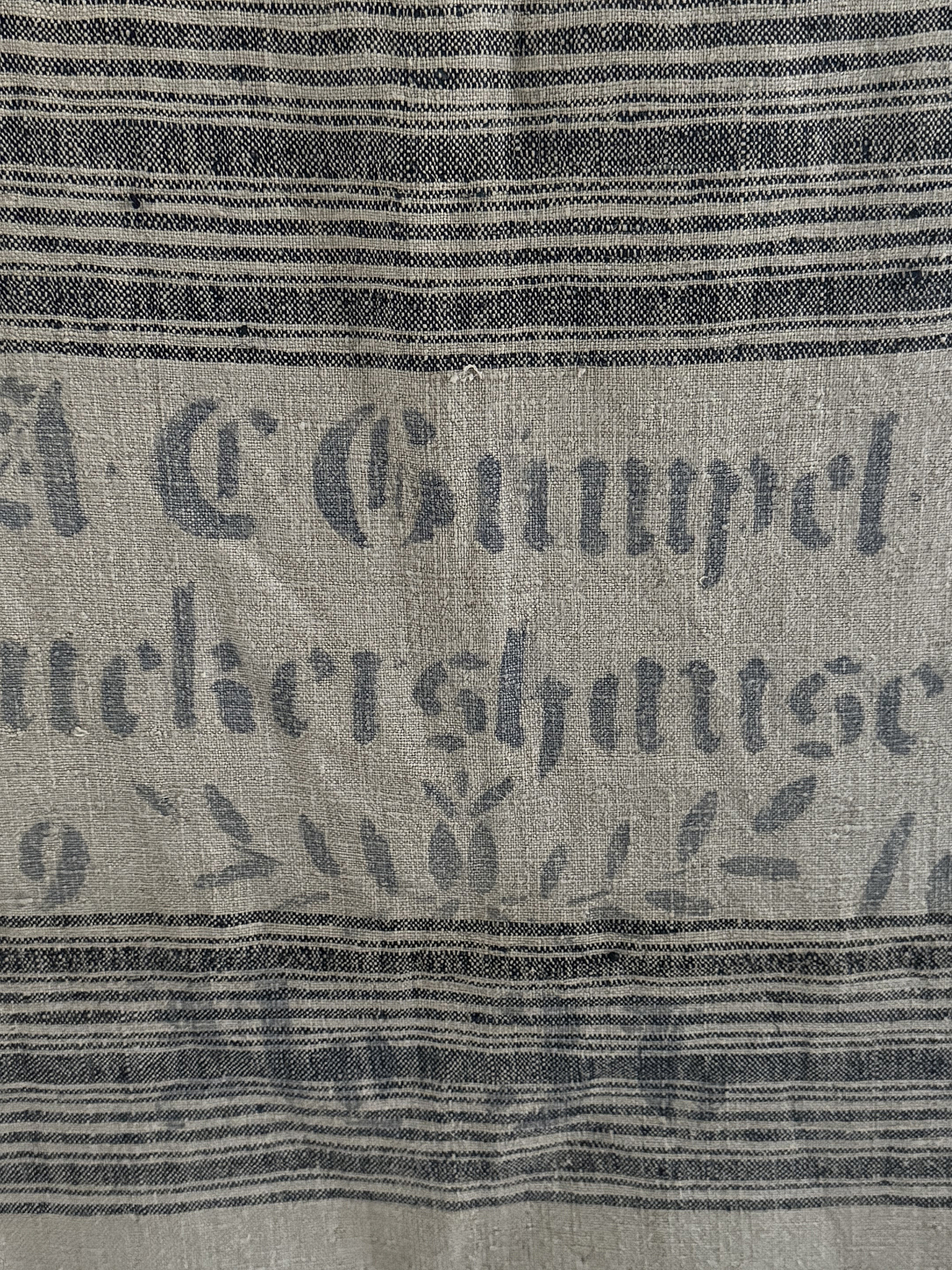 Alter Leinensack mit Originaldruck 1918***