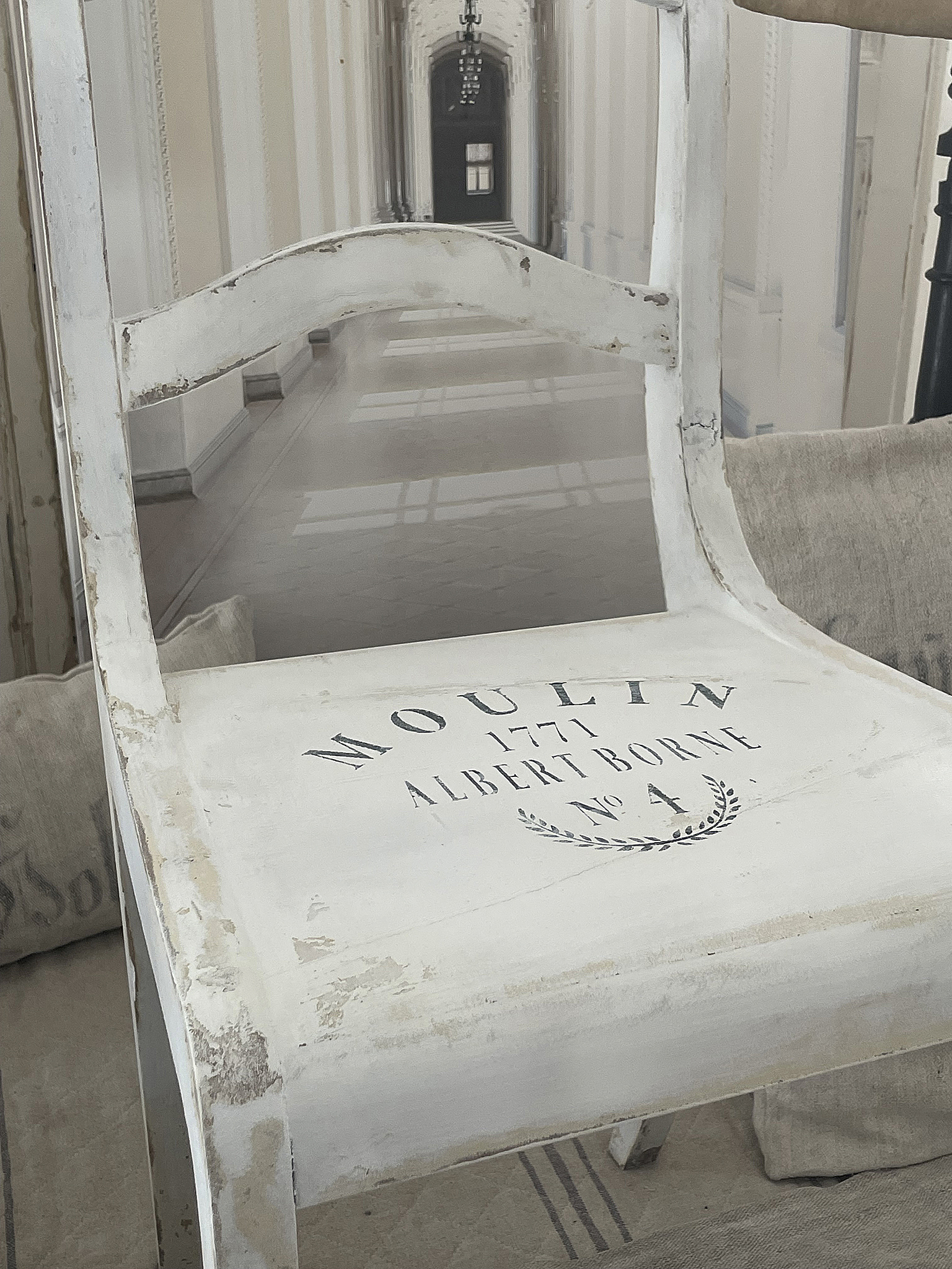 Antiker Shabby-Stuhl- Biedermeier*** Antiker Shabby-Stuhl- Biedermeier***