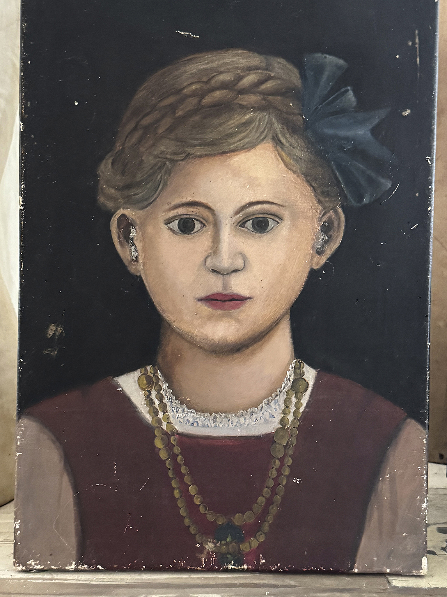 Ausdrucksstarkes altes Porträt – ein besonderer Hingucker mit historischem Charme***