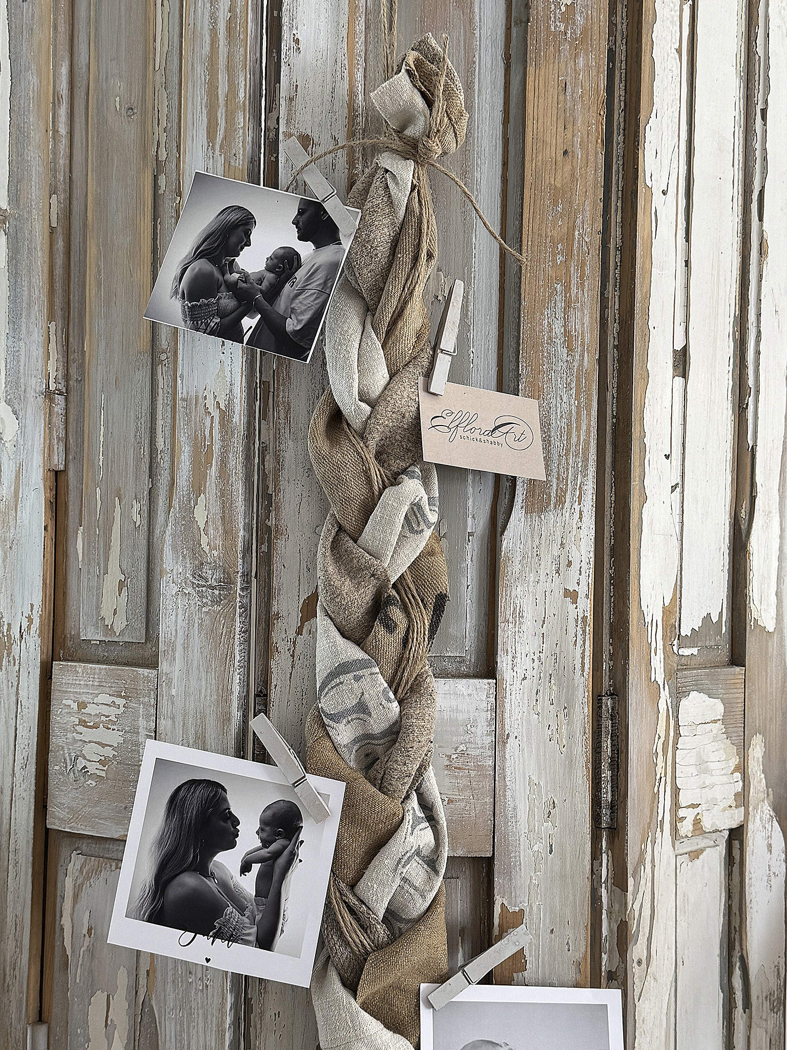 Mehlsackzopf/Memoboard-Brocante2***