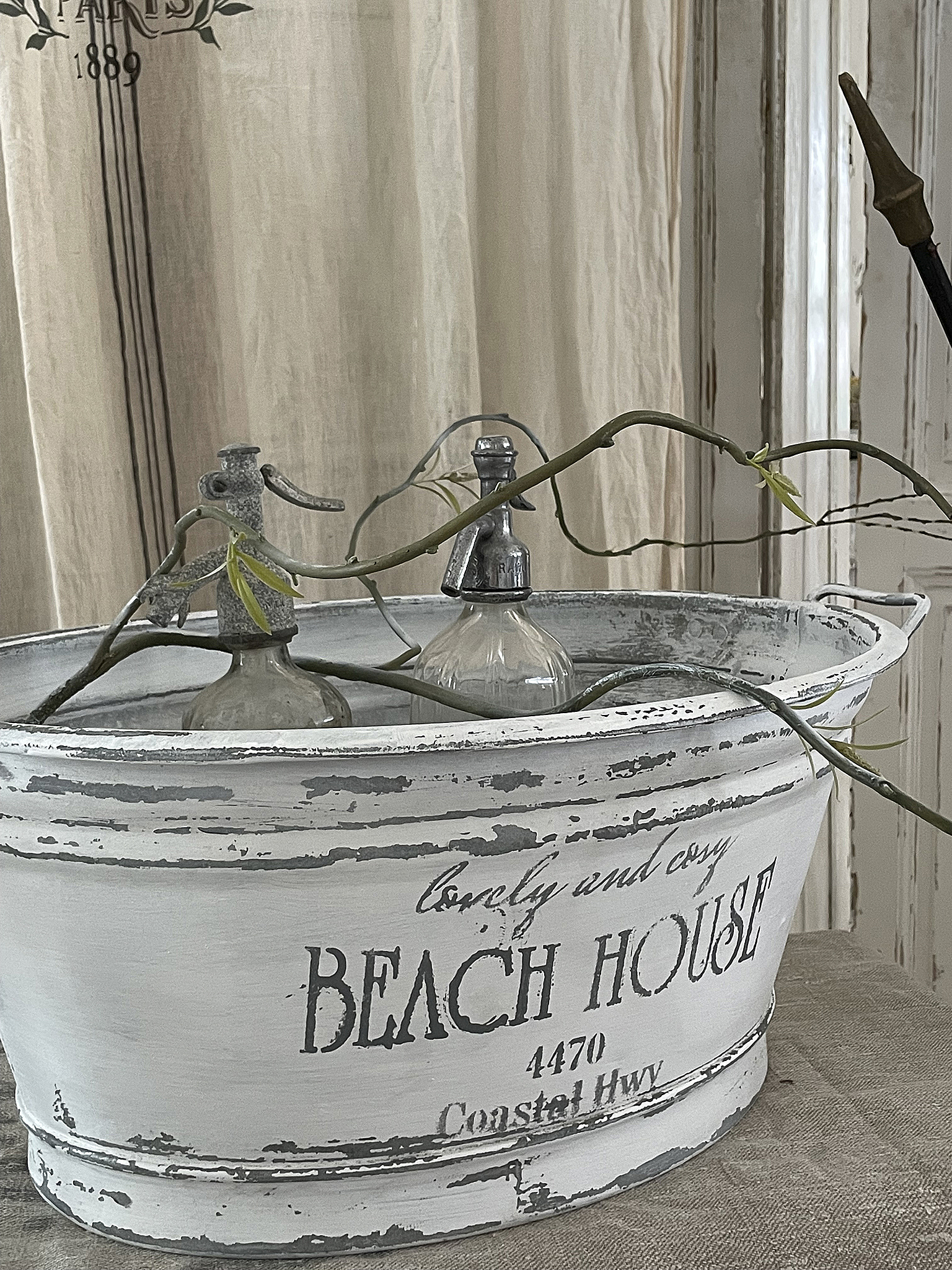 Alte Shabby-Zinkwanne Beach House*** Alte Shabby-Zinkwanne Beach House***