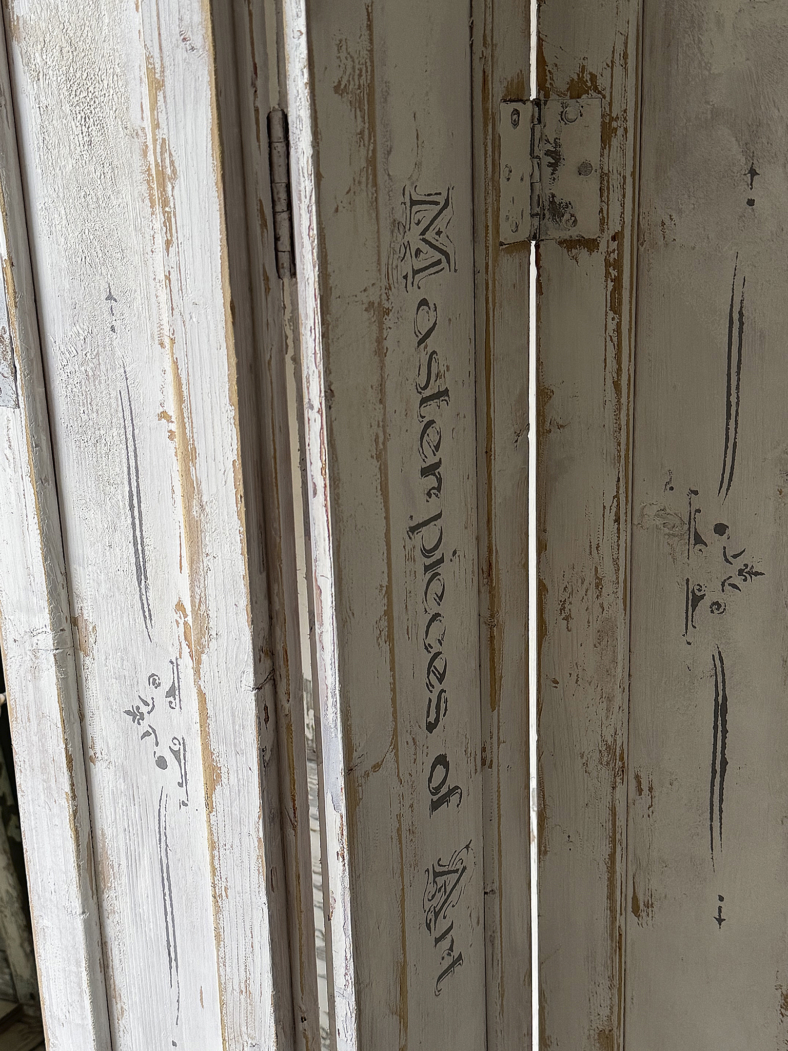 Französischer Klappladen – ein echtes Masterpieces of Art***