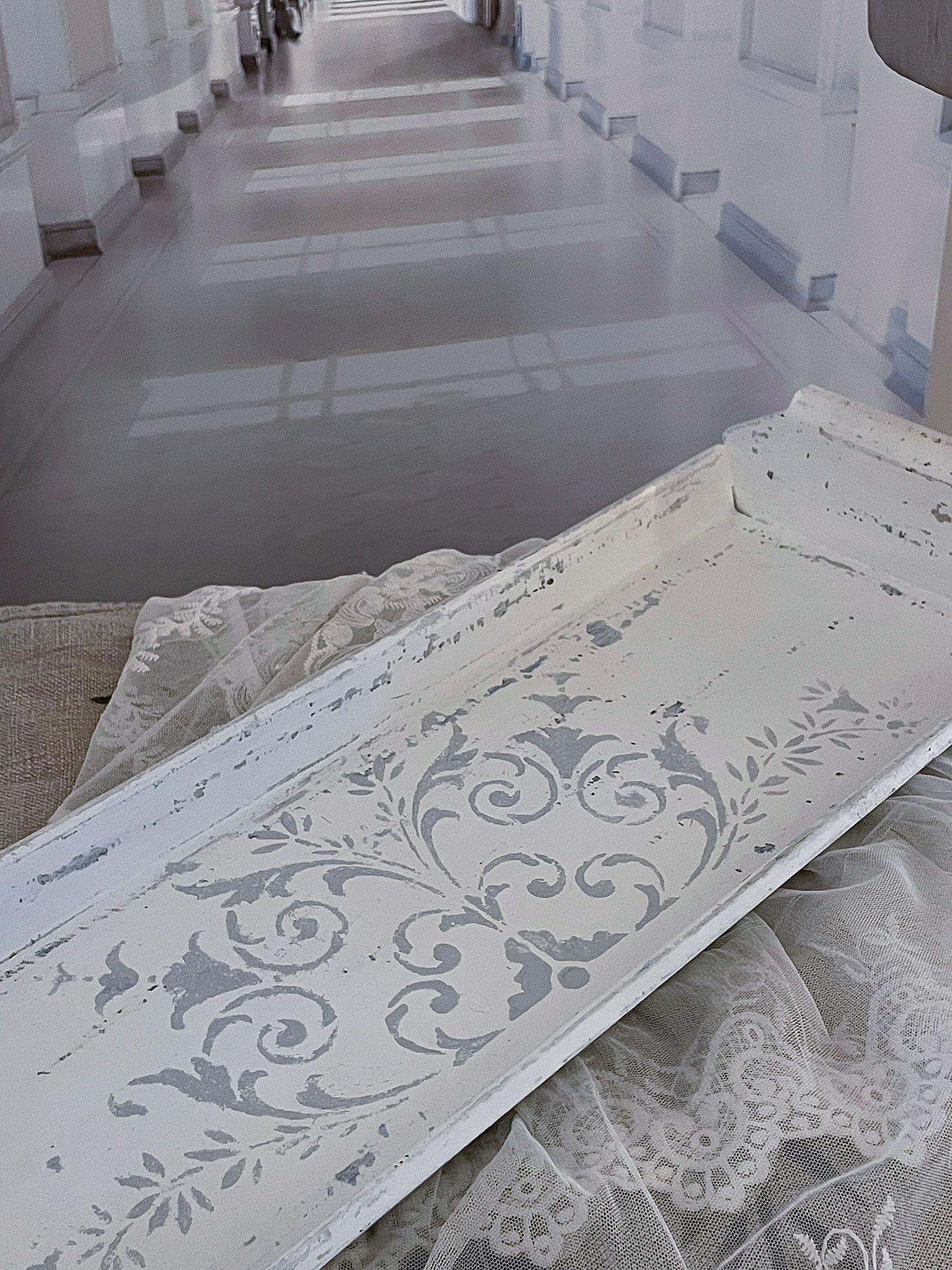 Duo alte Shabby-Platte/Schale*** Duo alte Shabby-Platte/Schale***