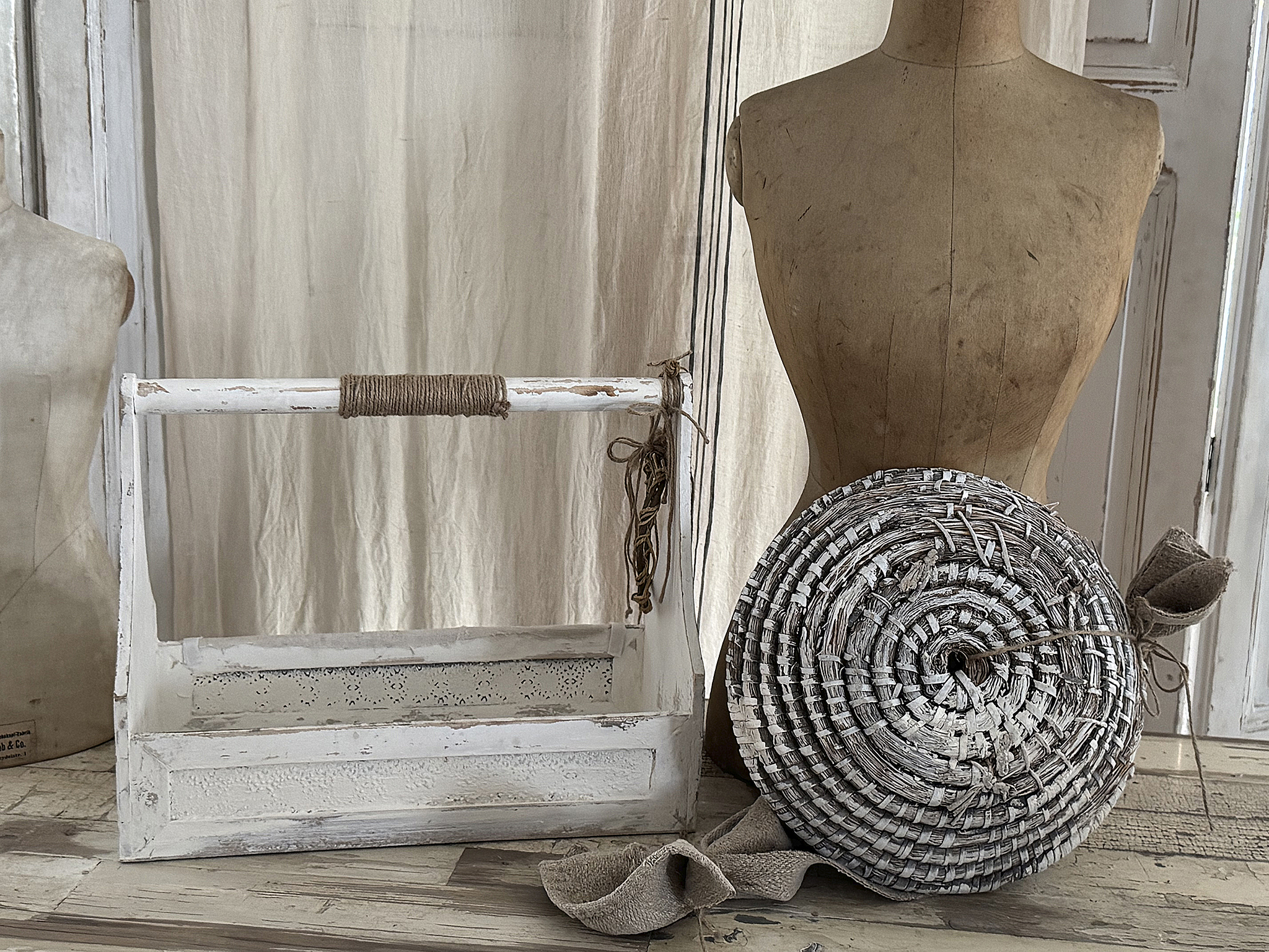 Ausgefallenes Korb-Duo – Vintage-Charme für euer Zuhause***