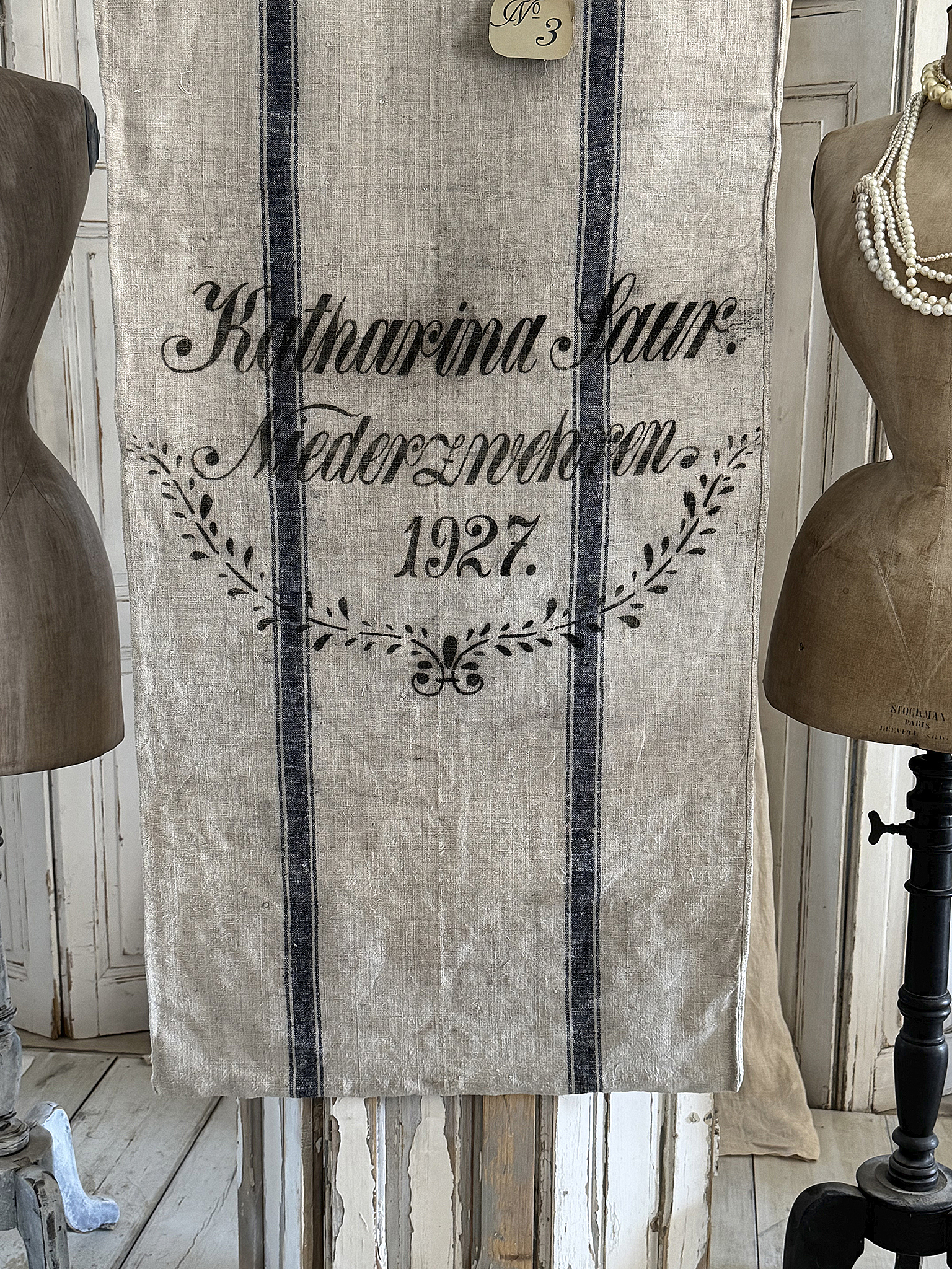  Alter Mehlsack von 1927-No.3***